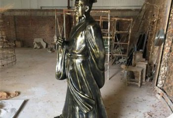 绵阳千古经典——代表古代艺术审美的王羲之雕塑