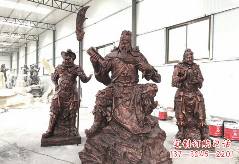 绵阳雕刻关公,传承历史文化