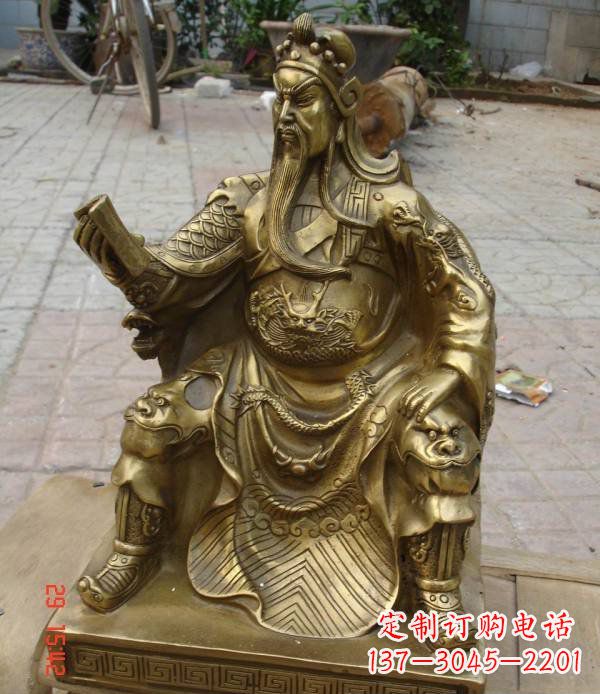 绵阳专业定制关公铜雕