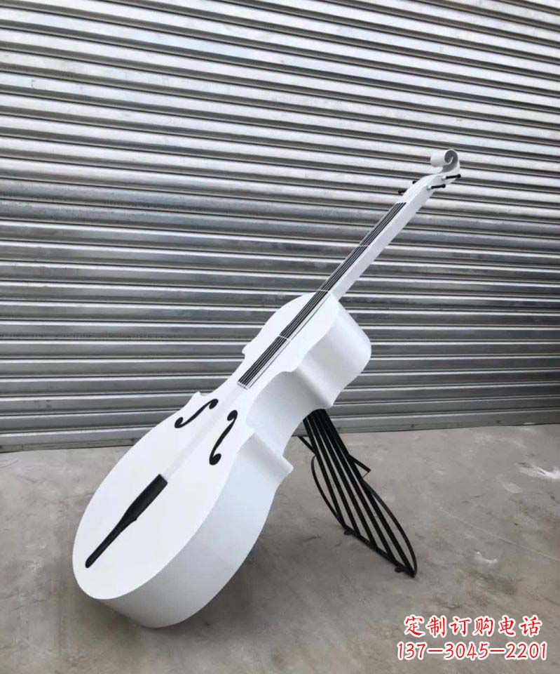 绵阳精致不锈钢大提琴雕塑