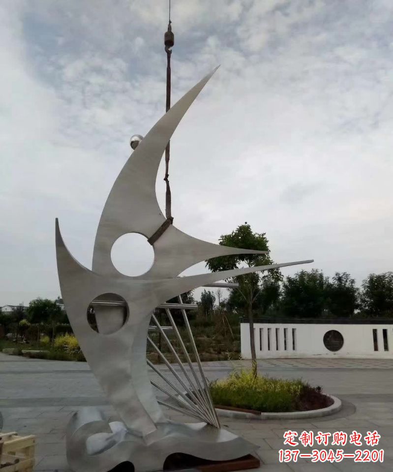 绵阳不锈钢帆船雕塑,铸就无限美丽