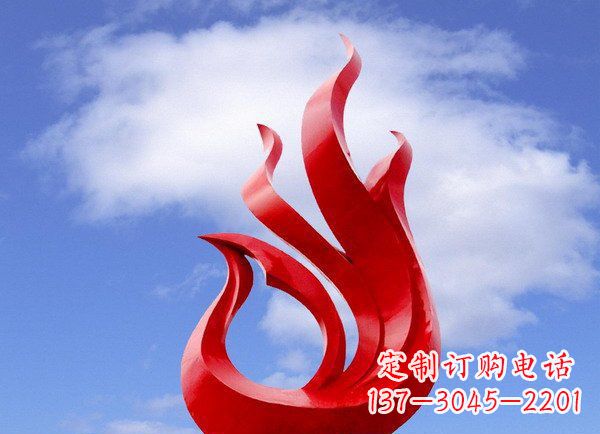 绵阳广场不锈钢凤凰雕塑 (2)