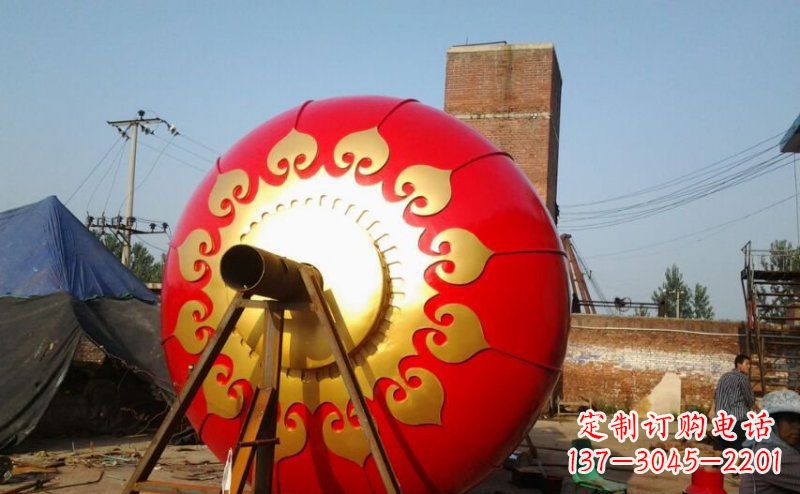 绵阳中领雕塑推出精美灯笼雕塑