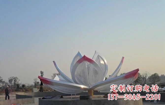 绵阳华丽的不锈钢莲花雕塑