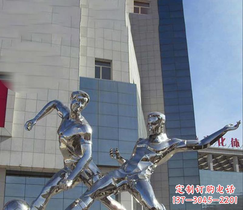 绵阳中领雕塑:专业的足球运动雕塑定制