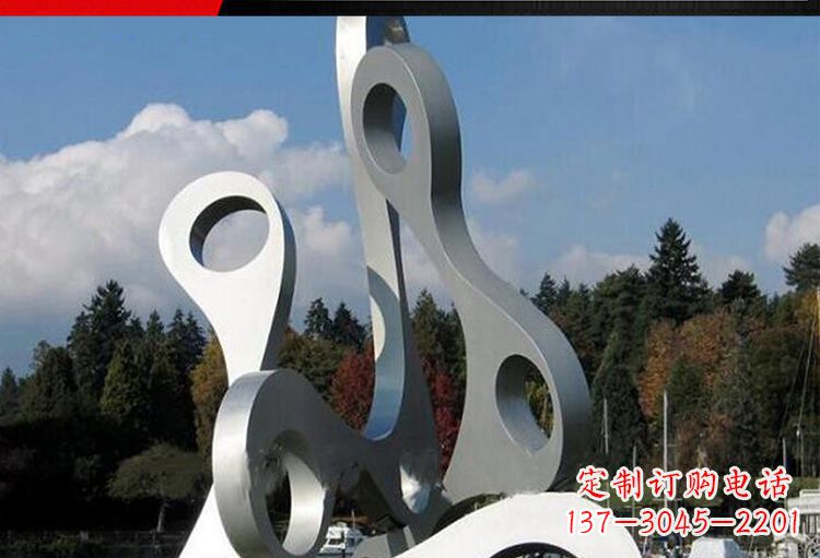 绵阳专业定制不锈钢字母景观雕塑