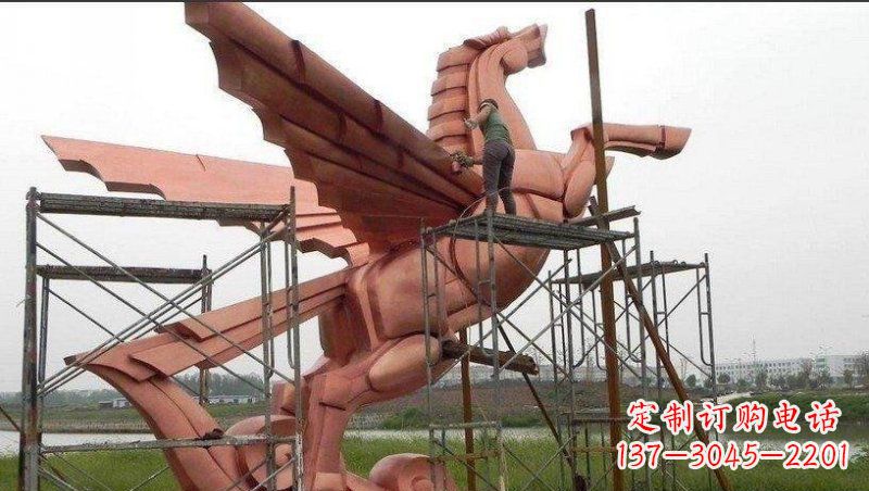 绵阳飞马铜雕:完美艺术品