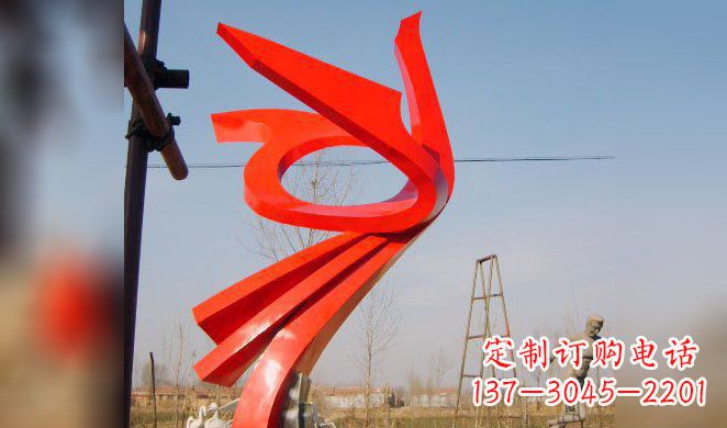 绵阳高贵凤凰不锈钢雕塑