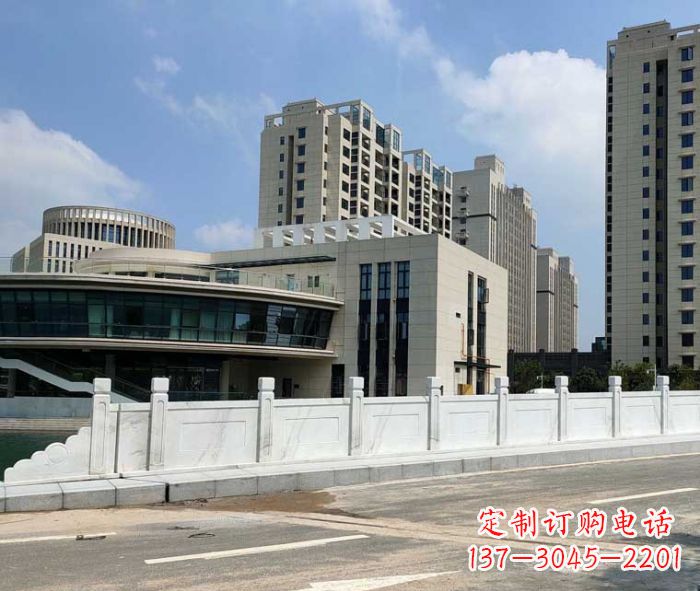 绵阳享受精美的广场景观大理石栏板雕塑