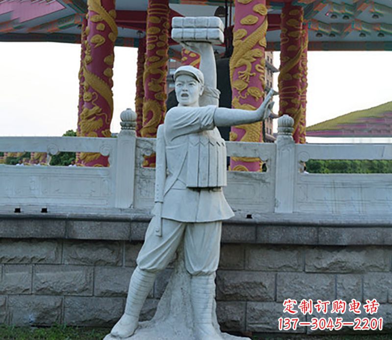绵阳董存瑞石雕:一种传承精湛工艺的艺术品