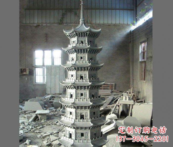 绵阳多层宝塔石雕,让您的景观更加出彩