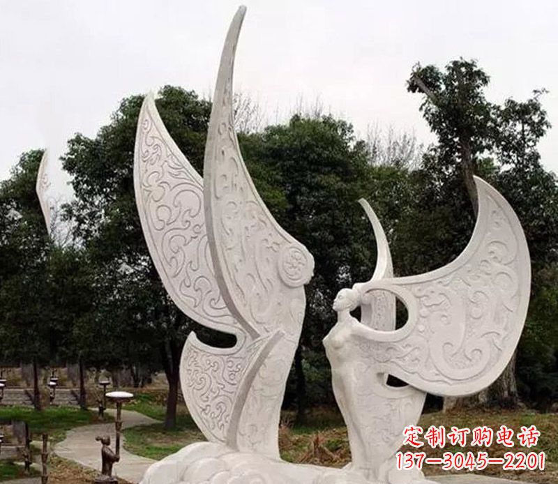 绵阳广场梁山伯与祝英台景观石雕