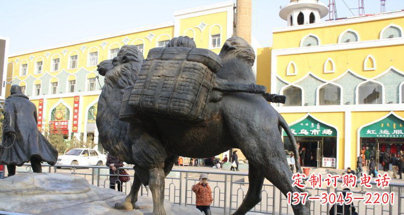绵阳大型真实骆驼雕塑,装点你的家和广场!