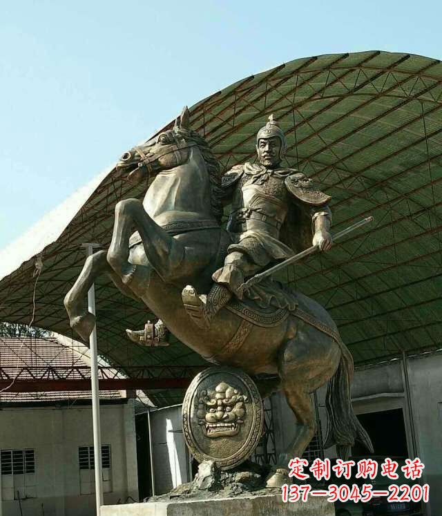 绵阳中领雕塑,赵子龙龙雕塑,为您臻致高级艺术品