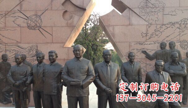 绵阳专业定制铜雕名人雕塑