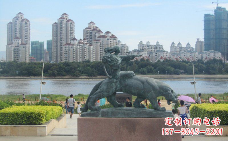 绵阳中领雕塑:大型铜雕狮子,令您的景观更加出彩!