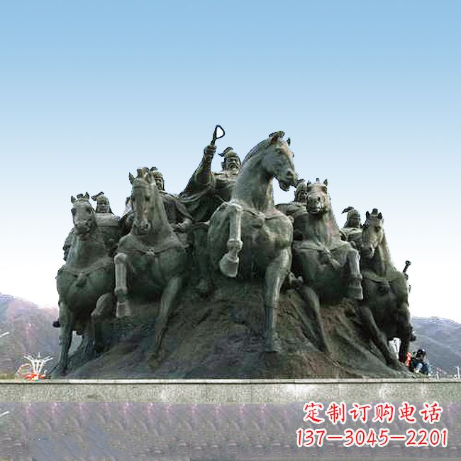 绵阳中领雕塑:缔造历史名人雕塑