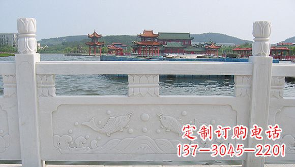 绵阳海边汉白玉栏板石雕