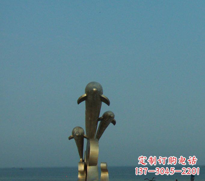绵阳浪漫海豚艺术雕塑是中领雕塑为您量身定制的…