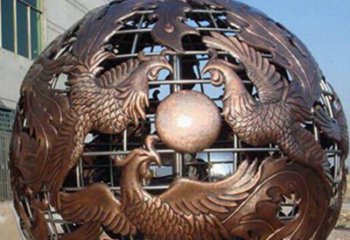 绵阳中领雕塑定制经典龙凤雕塑；
