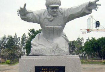绵阳中领雕塑|专业制作黄继光石雕
