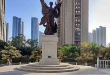 绵阳中领雕塑：精致的女神铜雕
