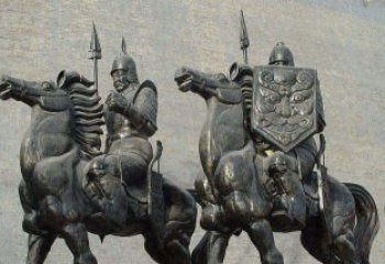 绵阳中领雕塑推出的将军铜雕以古代将军的形象为…