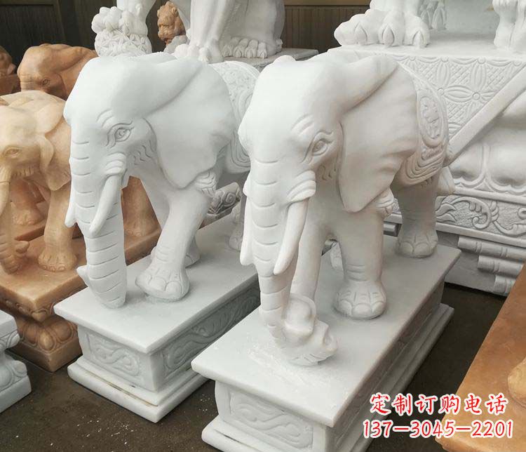 绵阳独特的大象雕塑造型精美