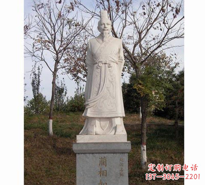 绵阳领雕塑:精致古代名人石雕