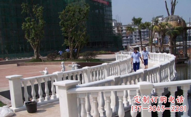 绵阳汉白玉欧式栏杆雕塑