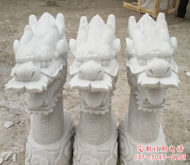 绵阳中领雕塑独特的玉喷水龙雕