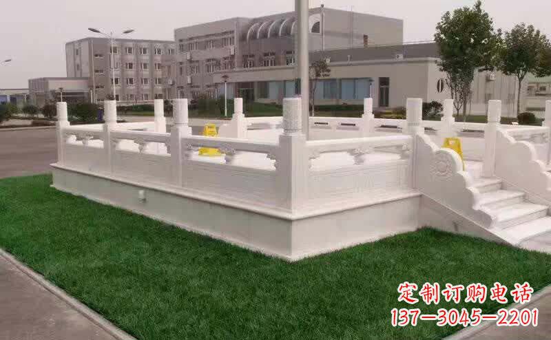 绵阳完美艺术——汉白玉升旗台雕塑