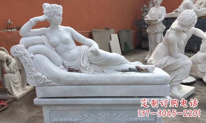 绵阳中领雕塑汉白玉女人雕塑将精湛的雕刻技艺与…