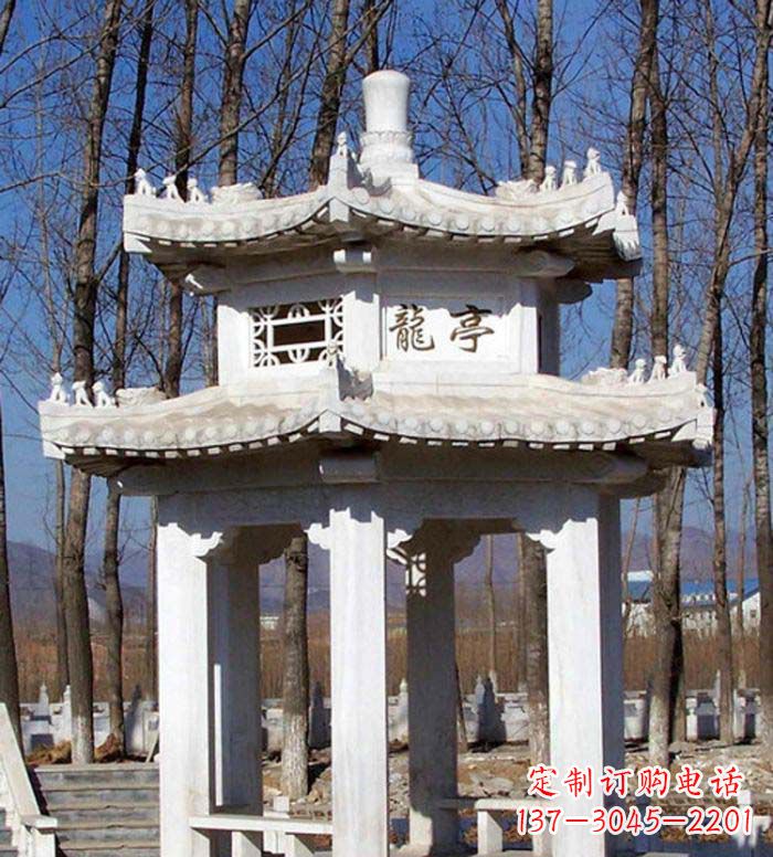 绵阳合肥双层石雕凉亭,助您畅享凉爽景致