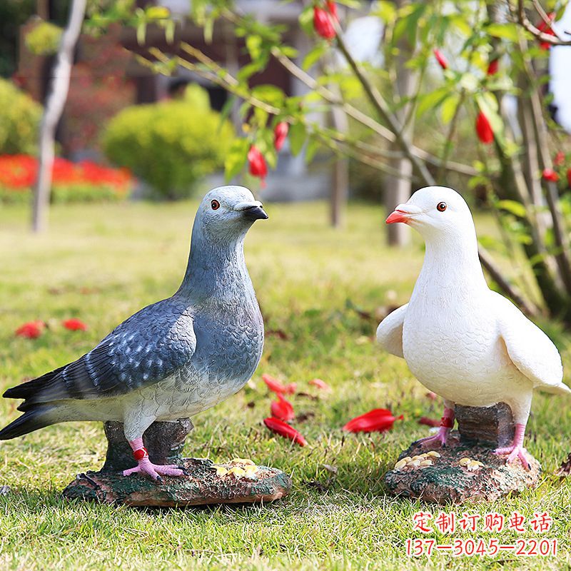 绵阳和平鸽的雕塑