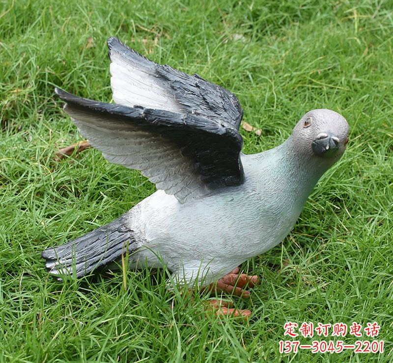 绵阳和平鸽与橄榄叶雕塑
