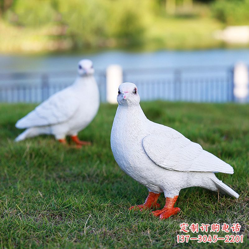 绵阳和平鸽与少女雕塑