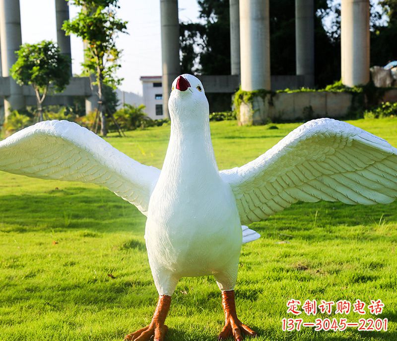 绵阳和平鸽图片雕塑