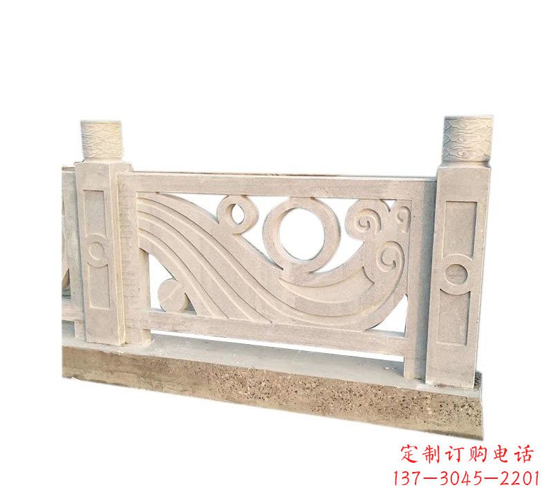 绵阳精美石栏板雕塑,点缀河边桥梁的美丽
