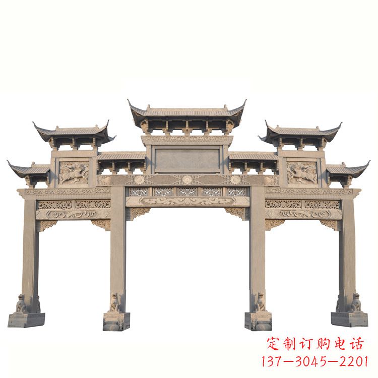绵阳红石牌坊雕塑是一家专业从事牌坊雕塑的厂家…