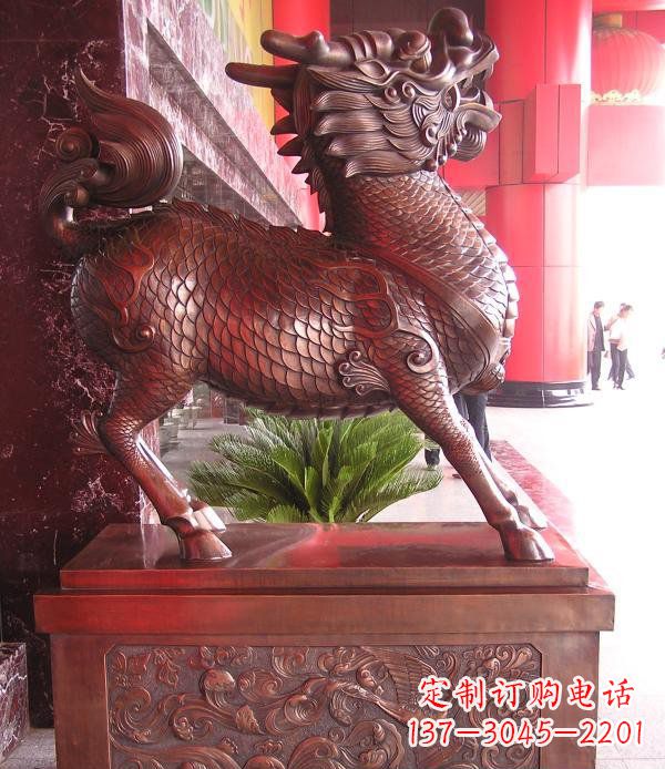 绵阳麒麟雕塑:领略古典魅力