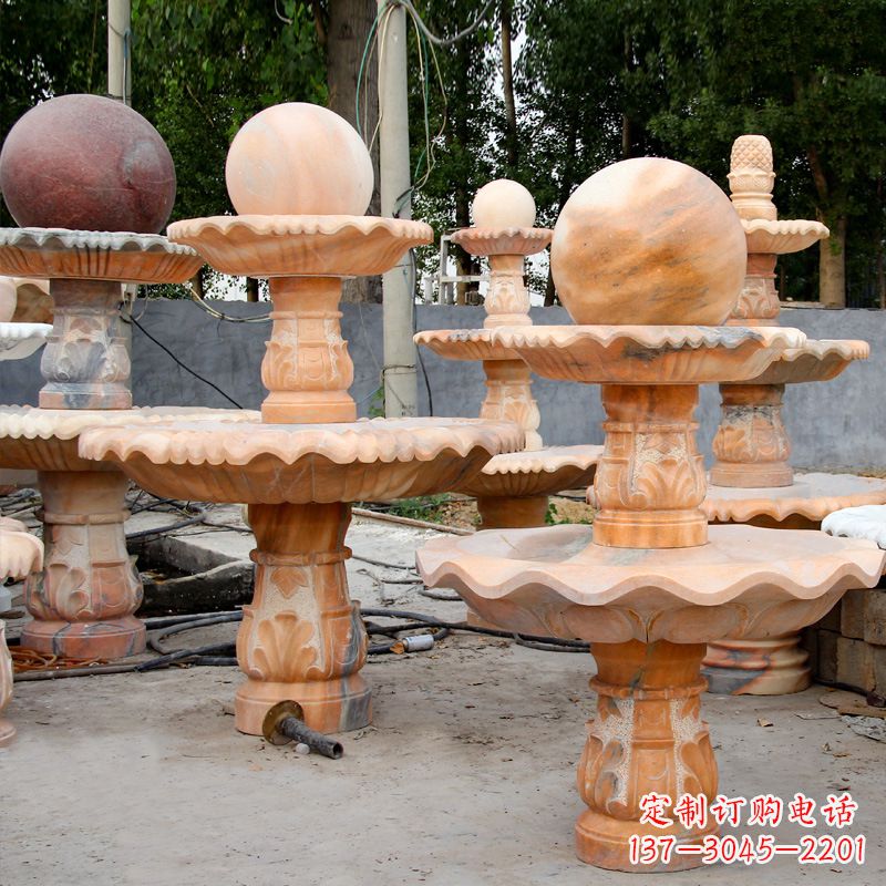 绵阳经典红锈石风水球,贵宾尊贵收藏品