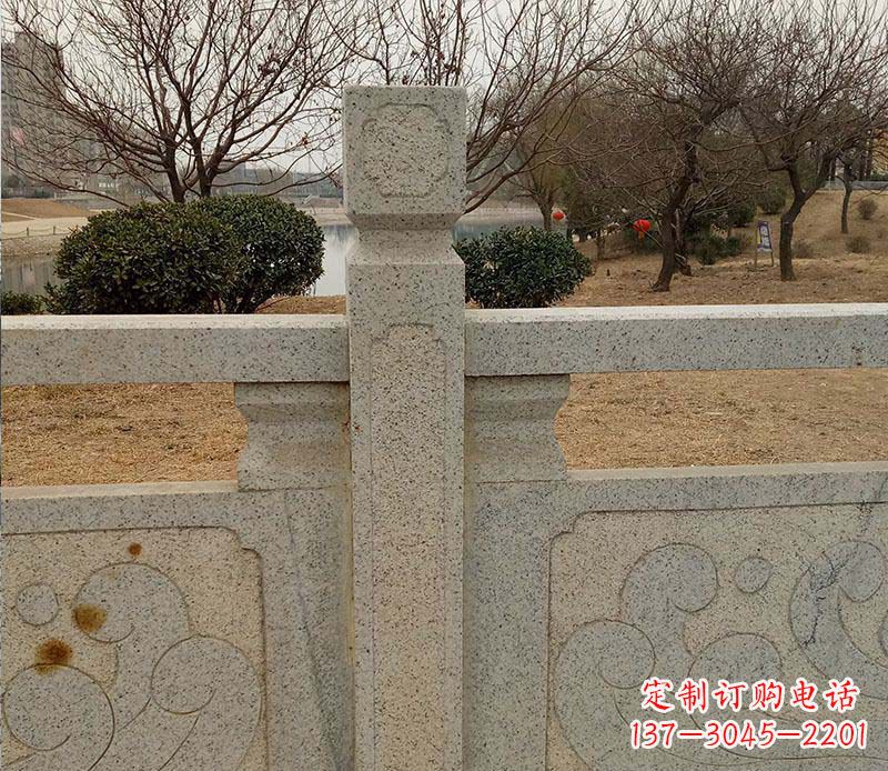 绵阳户外大理石栏板石雕 (2)