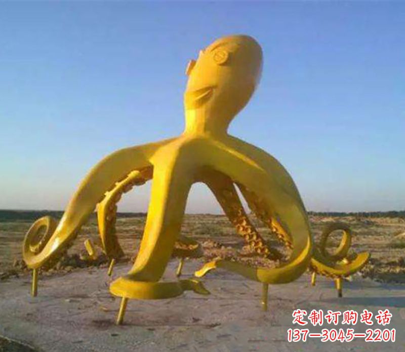 绵阳户外章鱼雕塑