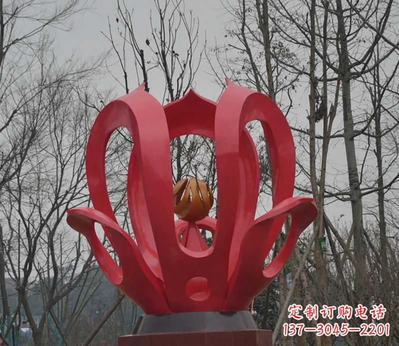 绵阳户外紫荆花雕塑