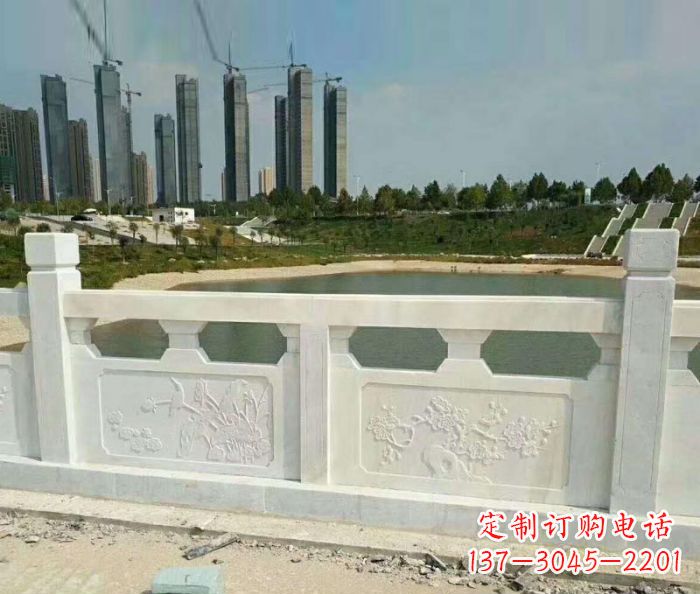 绵阳护城河建筑石雕栏板 (2)