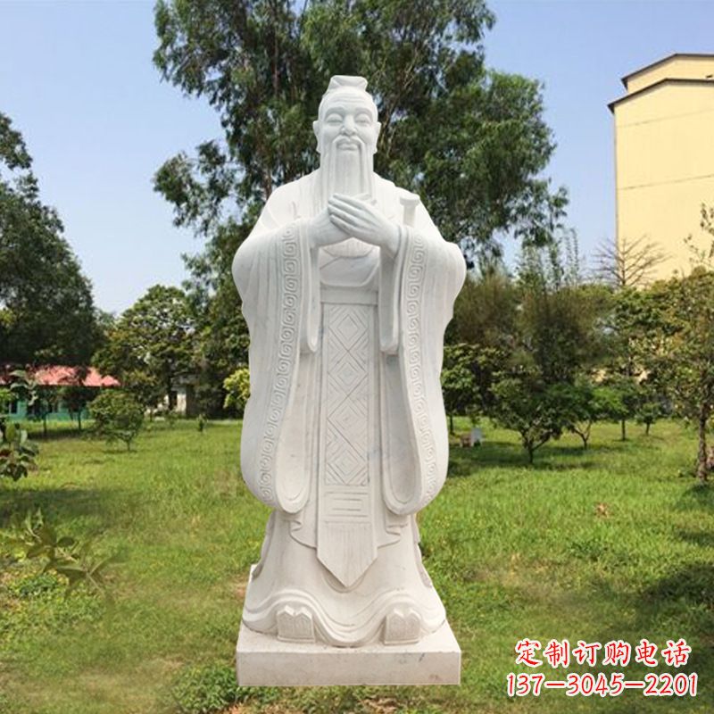 绵阳精雕细作,欣赏华师孔子雕塑