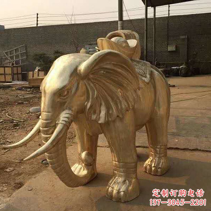 绵阳黄铜大象雕塑