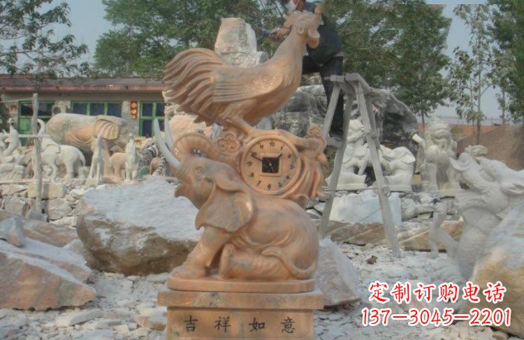 绵阳精美的公鸡石雕,带您回到传统