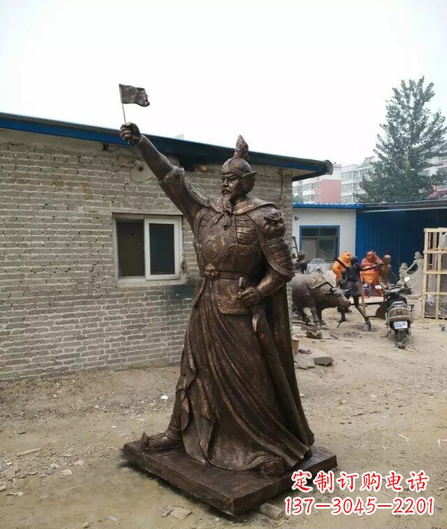 绵阳 大中领雕塑专业打造精美的将军系列铜雕…